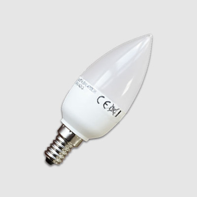 ΛΑΜΠΑ  LED E14 6 watt  "Dimmable"