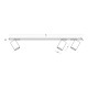 ΡΑΓΑ 70CM 3 ΚΙΝΗΤΑ ΣΠΟΤ GOLD BRUSHED