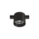 SPOT ΜΑΓΝΗΤΙΚΗΣ ΡΑΓΑΣ BLACK SATINE D:7cm 8W ITALY
