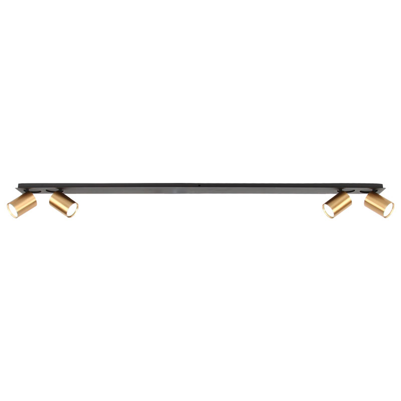 ΡΑΓΑ 120CM 4 ΚΙΝΗΤΑ ΣΠΟΤ BLACK GOLD