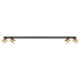 ΡΑΓΑ 120CM 4 ΚΙΝΗΤΑ ΣΠΟΤ BLACK GOLD