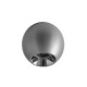 ΕΞΩΤΕΡΙΚΟ LED SPOT MATT SILVER  D:8,5cm ITALY