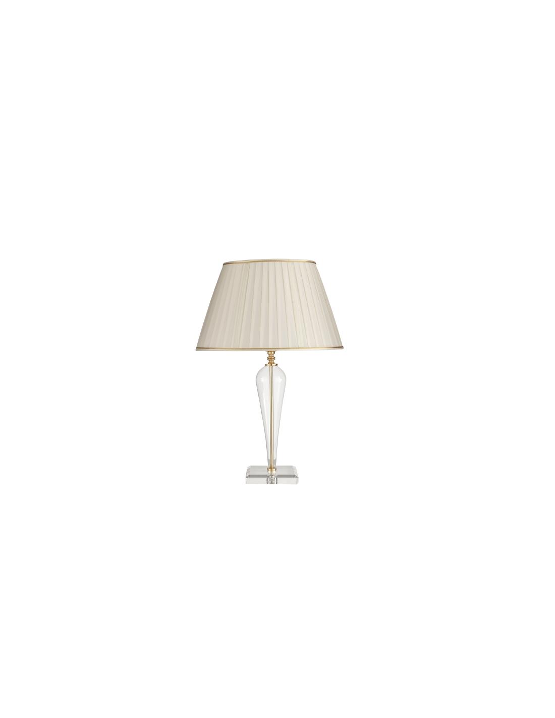 ΕΠΙΤΡΑΠΕΖΙΟ GOLD GLASS L 32 CM