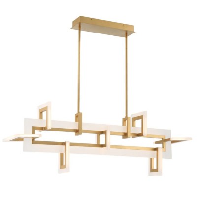 ΚΡΕΜΑΣΤΟ ΦΩΤΙΣΤΙΚΟ ΑΚΡΥΛΙΚΟ BRUSHED GOLD 