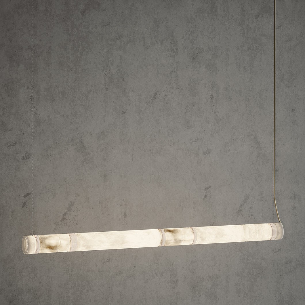 ΚΡΕΜΑΣΤΟ ΦΩΤΙΣΤΙΚΟ ALABASTER 130CM 