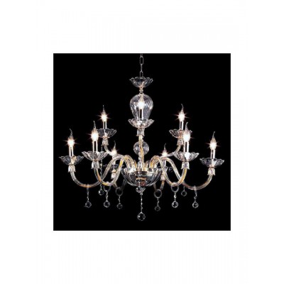 ΚΡΕΜΑΣΤΟ 9/ΦΩΤΟ ΠΟΛΥΕΛΑΙΟΣ BLOWN GLASSES HAND-MADE LIGHTING COLLECTION D 86 CM