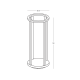 OUTDOOR FLOOR LED LIGHT 9.2W 3000K GRAPHITE IP65